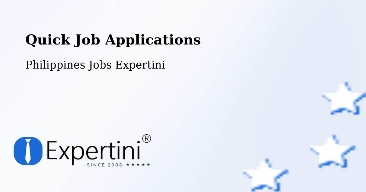 Quick Apply Feature – Batitang - Philippines Jobs Expertini