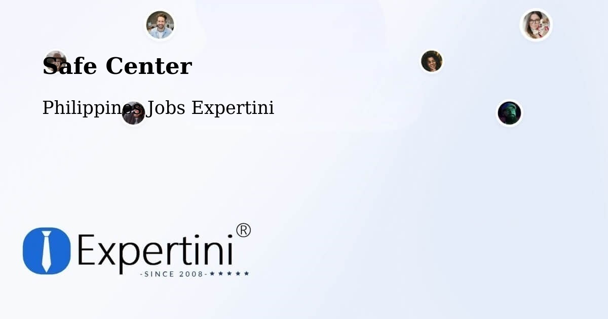 Safety Center – Batitang - Philippines Jobs Expertini